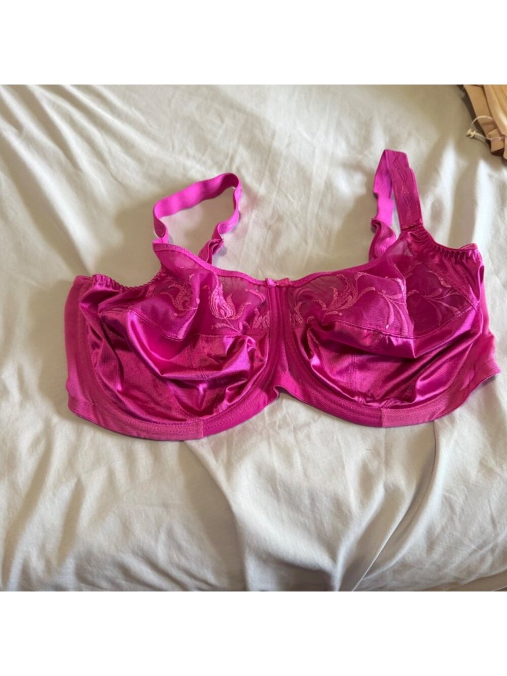 Elomi Caitlyn EL8030 Camelia Pink Underwire Side Support Bra US 42H UK 42FF